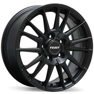 Fast Wheels – Tempest – Black – 16″x6.5″ 40mm – All weather Wheels – F280N-1665-65BT+40C661